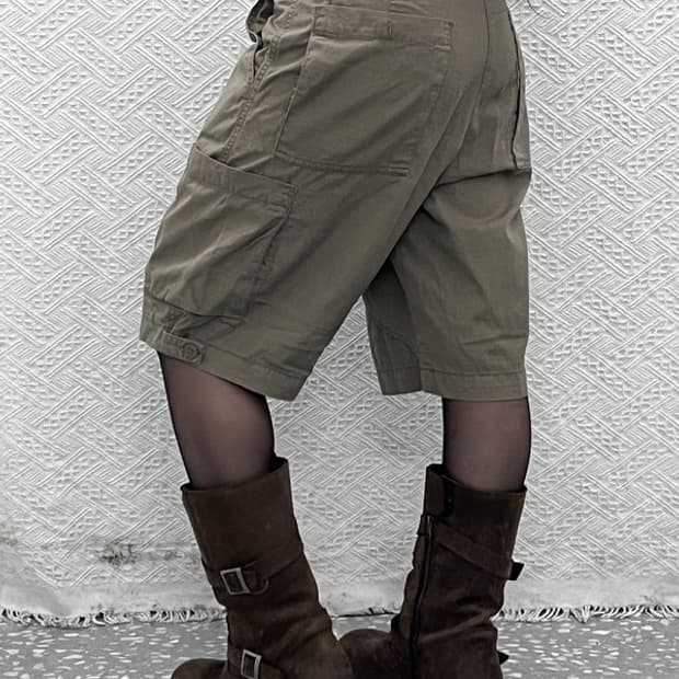 나이키 밀리터리 사파리 헌팅 카고 쇼츠 반바지 L C10649