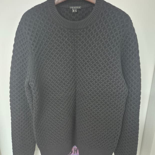 띠어리/ 헤비 와플니트/ m