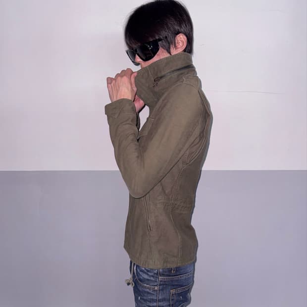 Attachment riri zip 밀리터리 자켓