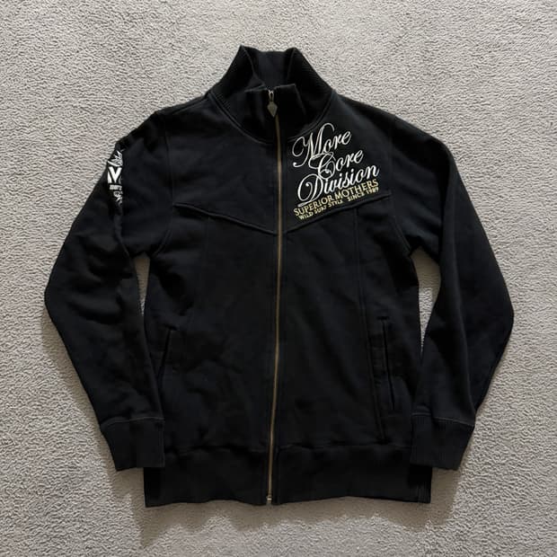 Y2k lettering jacket