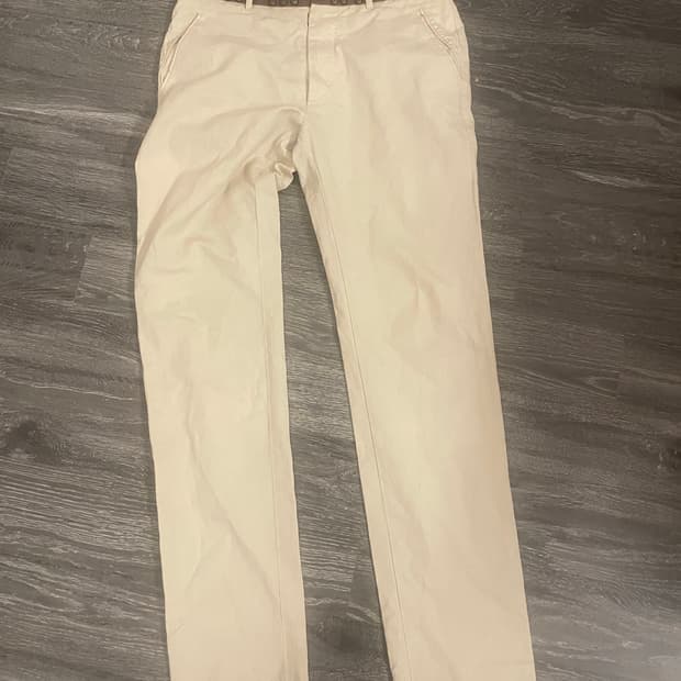 마르지엘라 07ss 레더 벨트 트라우저