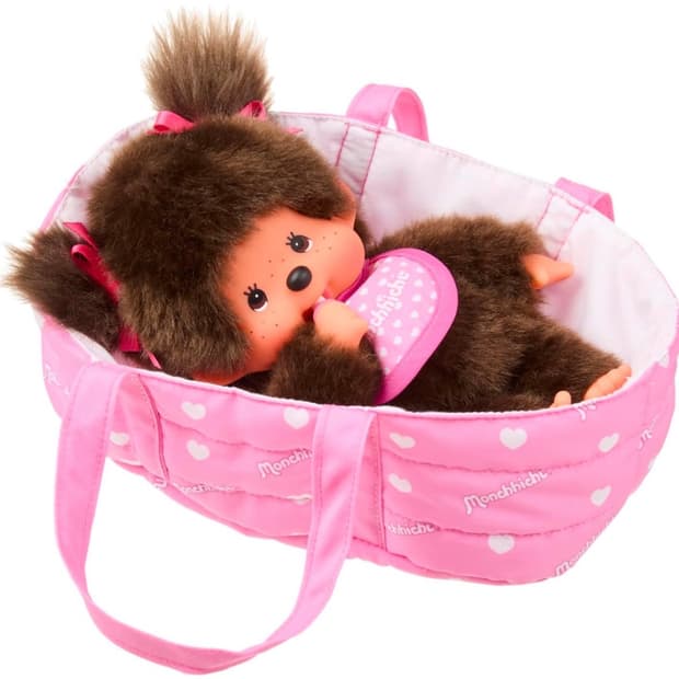 몬치치 Cuddly Doll with Carry Bag