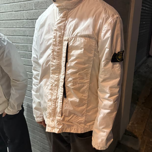 스톤아일랜드 가먼트 다이드 크링클 랩스 NY