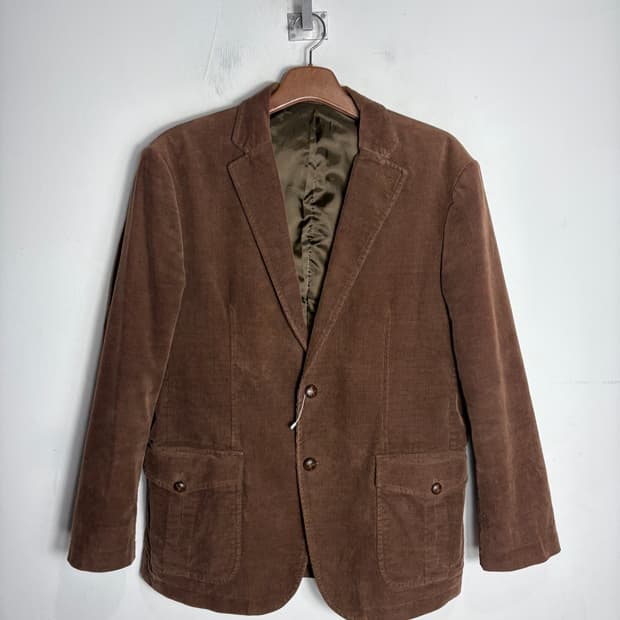 Anncliff 앤클리프 브라운 코듀로이 블레이저