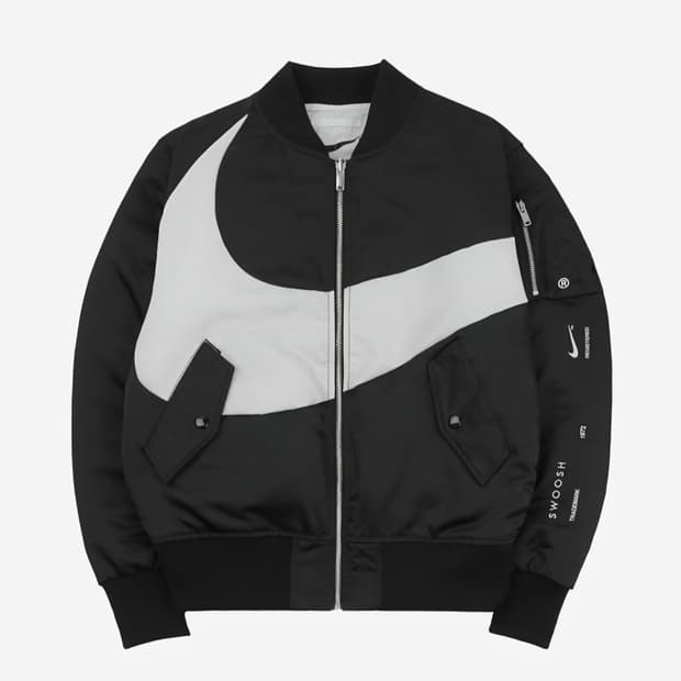나이키 스우시 써마핏 봄버 블랙 판매합니다.