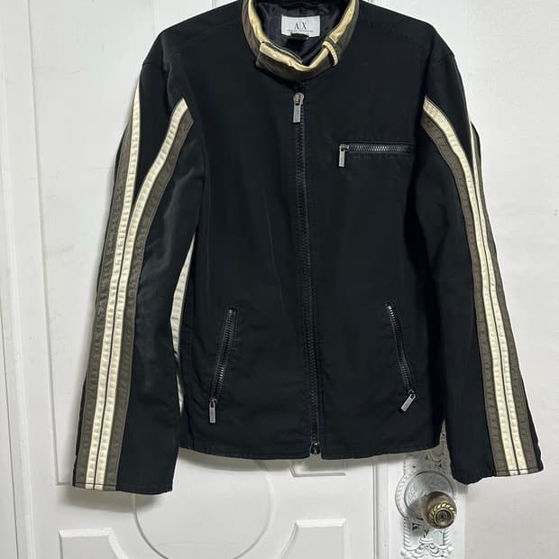 아르마니익스체인지 바이커자켓