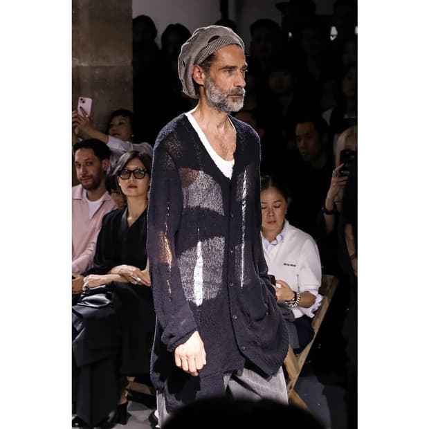 요지야마모토 뿌르옴므 25SS 스티치드 가디건 3사이즈