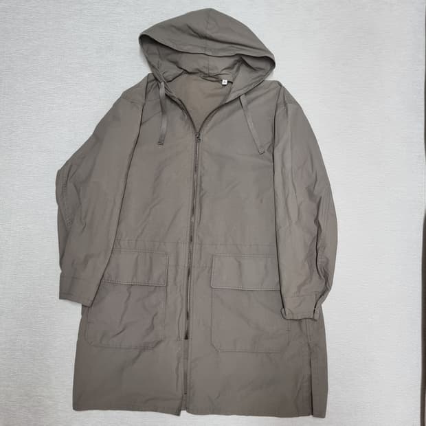 유니클로 머드 야상 롱자켓