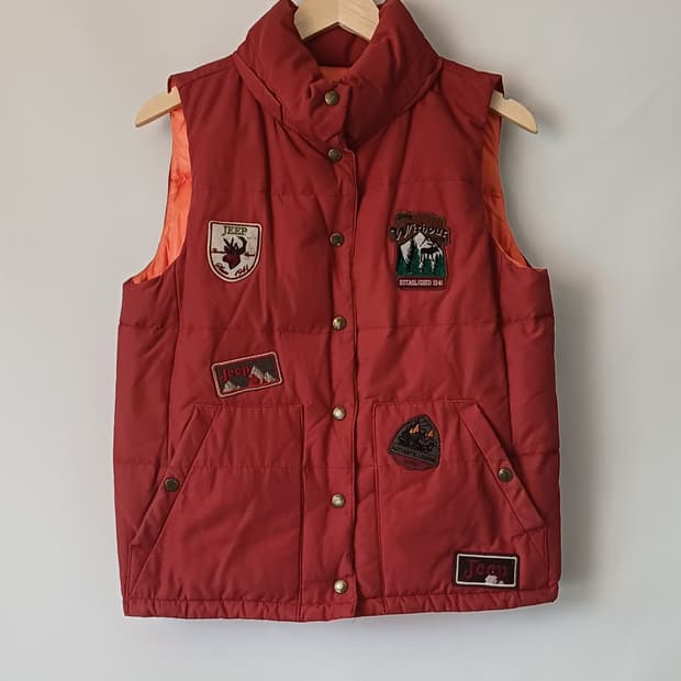 Jeep 지프 리버시블 덕다운 패딩조끼 / M(95)