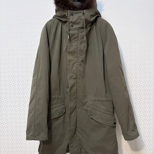 (백화점정품) 이브 살로몬  YS Army 리얼 퍼 야상 자켓