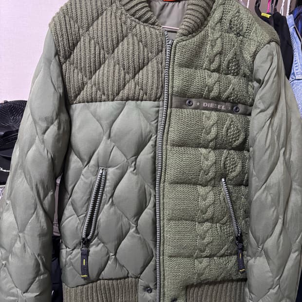 디젤 바이커 패딩