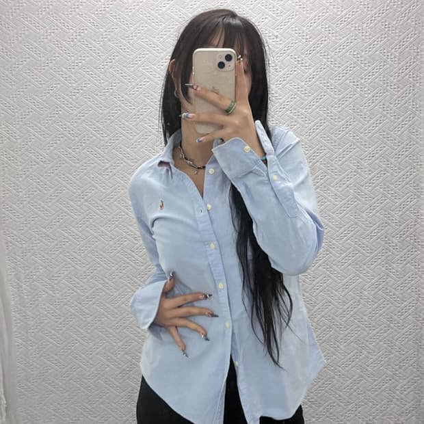 폴로 랄프로렌 멀티포니 슬림핏 옥스포드 셔츠 90 C06055