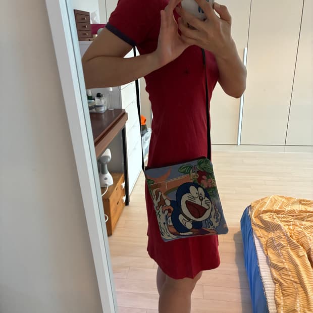 도라에몽 미니 사코슈 크로스백 💙