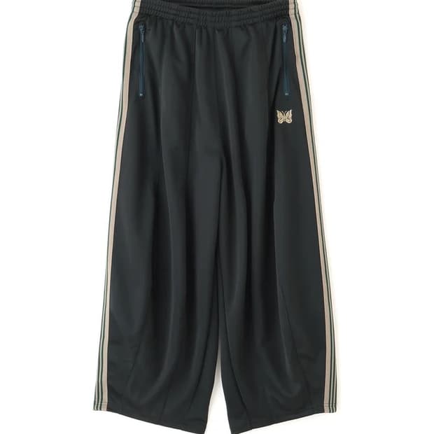 니들스 x LHP H.D폴리트랙팬츠 다크그린s