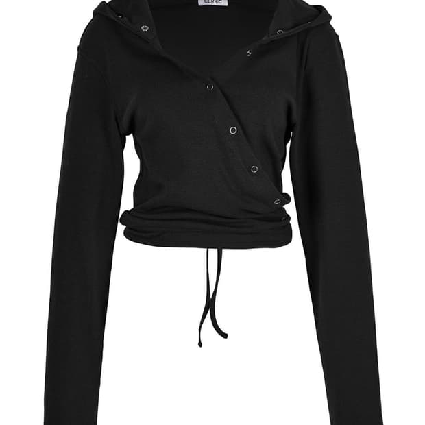 세릭 랩 후드 가디건