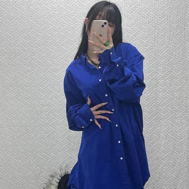 폴로 랄프로렌 빈티지 블레이크 레트로블루 셔츠 2XL C08324