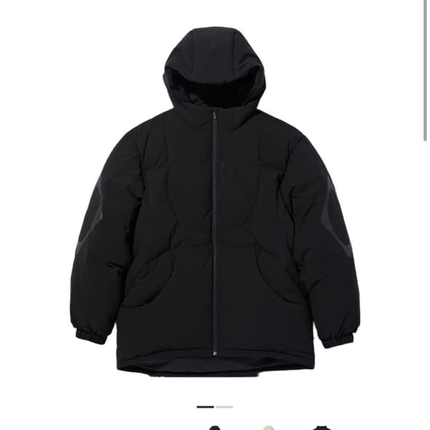 미스치프 롬버스 패딩 블랙 M사이즈 팔아요