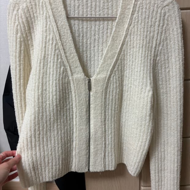 타낫 아이보리 집업