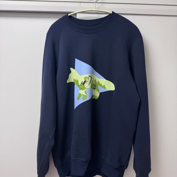 앤드원더 메종키츠네 맨투맨