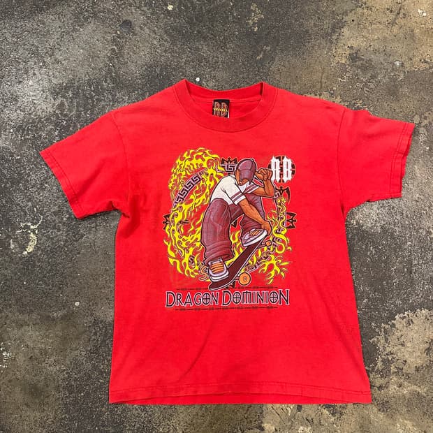 빈티지 90s 스케이터 티셔츠