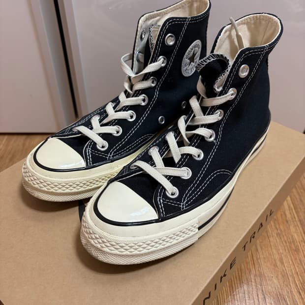 컨버스 척70 하이 블랙 230사이즈