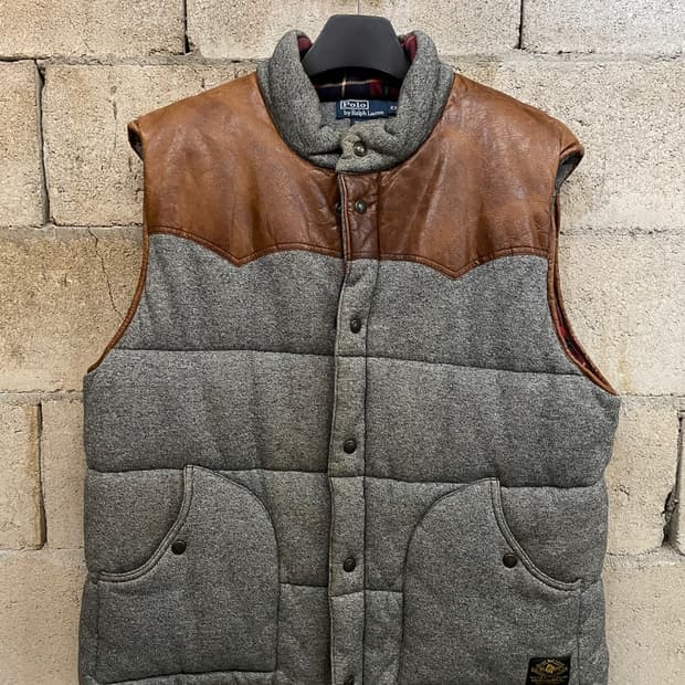 폴로 랄프로렌 인디언 웨스턴 다운 베스트 