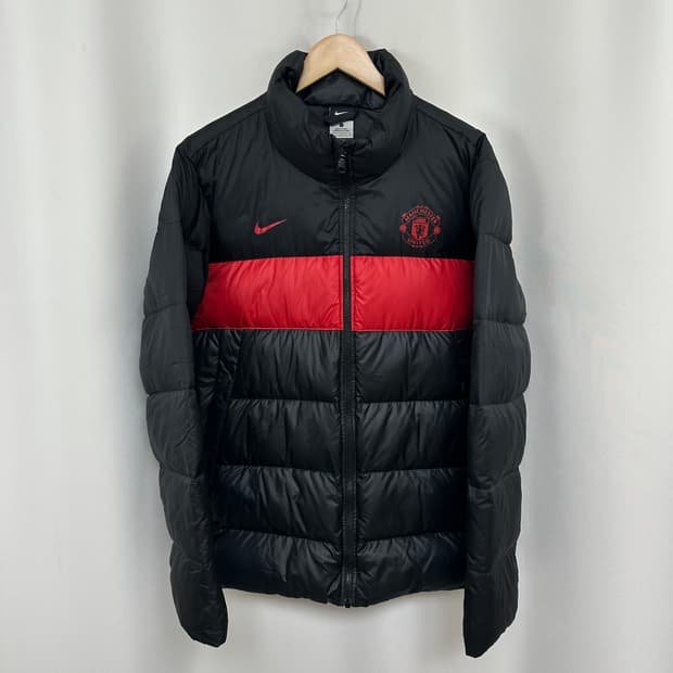 나이키 맨체스터 남자 패딩 자켓 덕다운 검정 100 L  