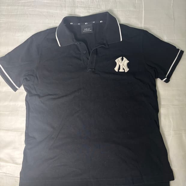 MLB 뉴욕 양키스 PK티셔츠 블랙 XS(85)
