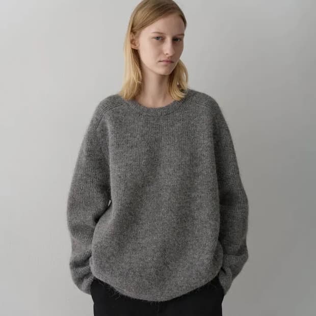 (s) 파사드패턴 알파카 풀오버 니트