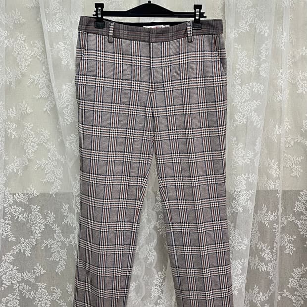 67-98) SEE BY CHLOE 씨 바이 끌로에 체크 슬랙스