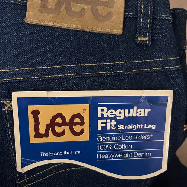 LEE 브랜드 생지데님(빈티지샵에서 구매)