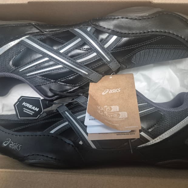 (새상품) 아식스 하이퍼싱크 블랙 285