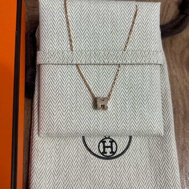 에르메스 팝아슈 목걸이