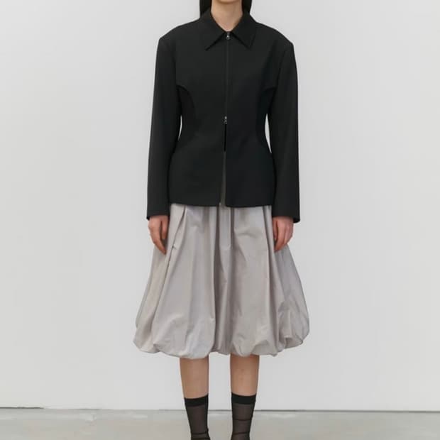 아모멘토 밴딩 볼륨 스커트