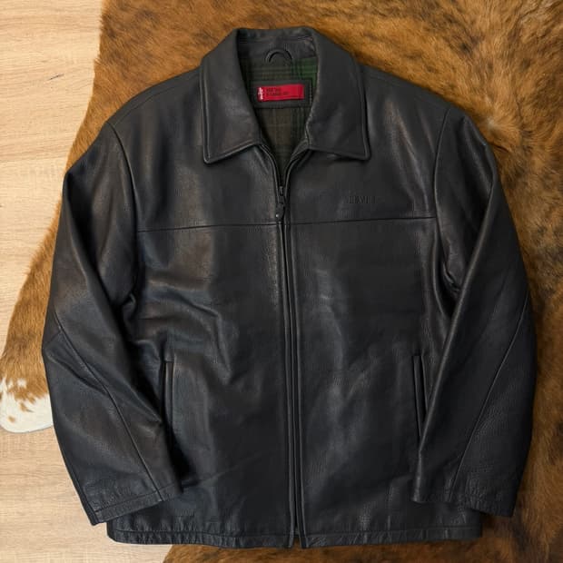 리바이스 카우하이드 싱글 자켓 