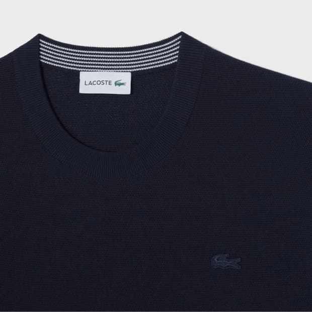 미개봉)동일라코스테 피케원단 긴팔티100-네이비