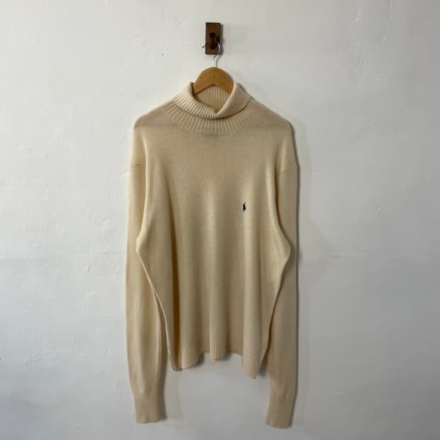 폴로 목폴라 니트 