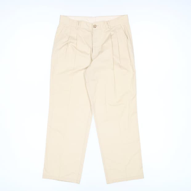 [80-97] 나이키 베이지 핀턱 면바지 1208J1