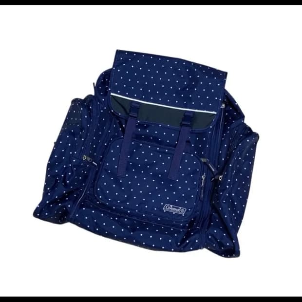 콜맨 도트 빈티지 백팩