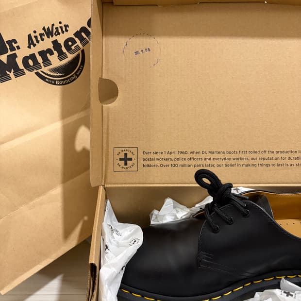 닥터마틴 1461 스무스 블랙 260