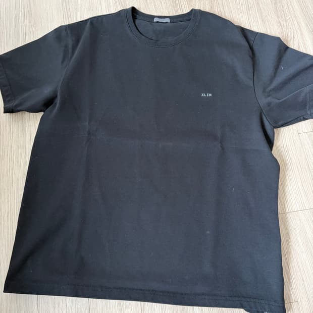 xlim 시놉시스 티셔츠 블랙 M