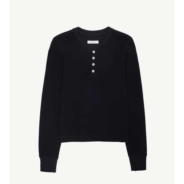 문달 헨리넥 티셔츠