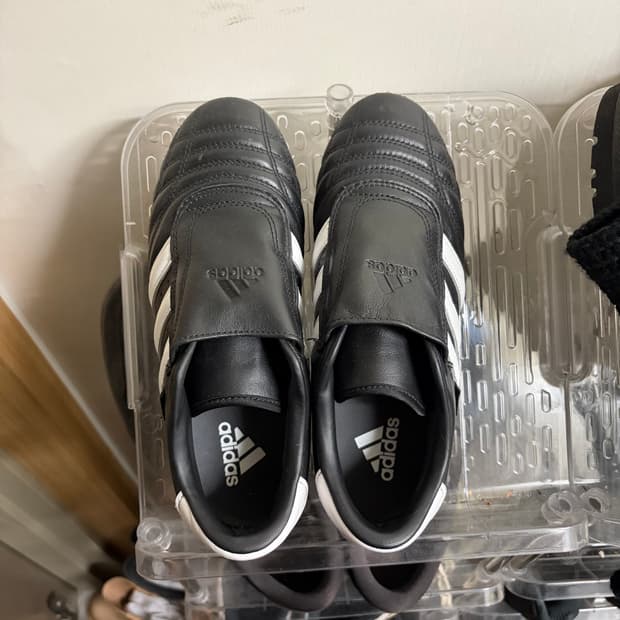 아디다스 태권도 코어 블랙 클라우드 화이트