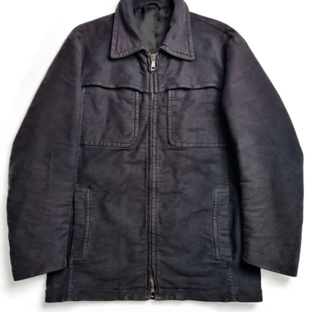 Matin margiela moleskin 2way jacket 04aw
