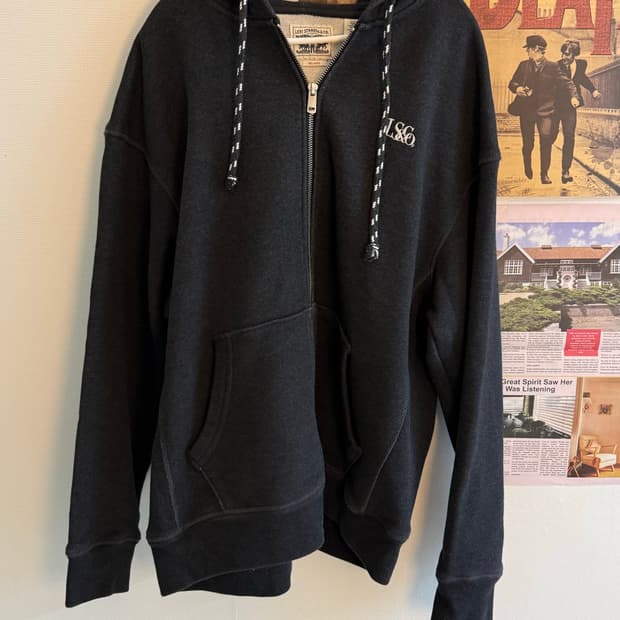 리바이스 후드 집업
