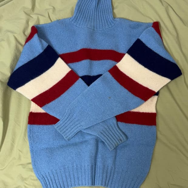 일본빈티지 울100 스웨터