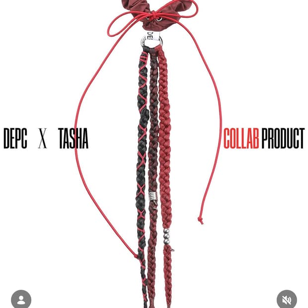 DEPC x TASHA 스크런치(새상품)