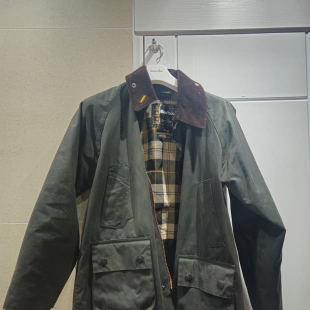 바버 비데일 왁스자켓 36 사이즈 