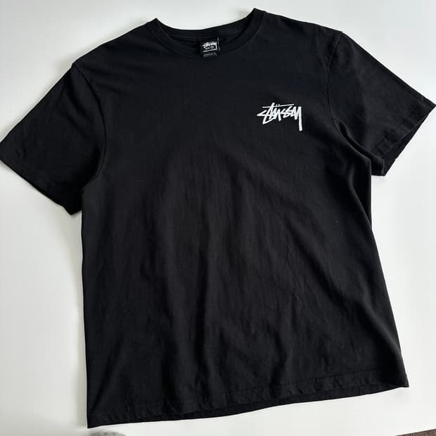 Stussy 스투시 블랙 8볼 체리 반팔티