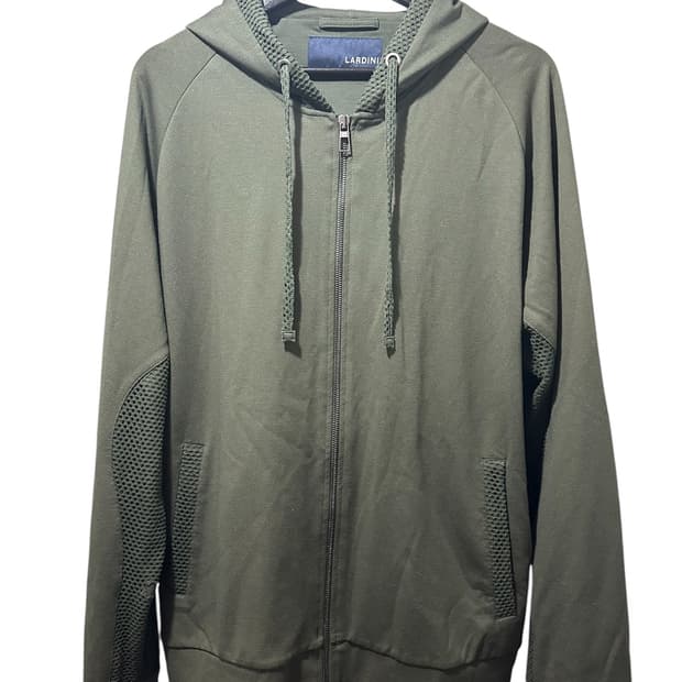 라르디니 투웨이 후드집업 카키 xxl